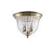 JUGO PL4 BRONZE/TRANSPARENTE CRYSTAL LUX Светильник потолочный