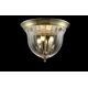 JUGO PL4 BRONZE/TRANSPARENTE CRYSTAL LUX Светильник потолочный