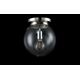 MARIO PL1 D250 NICKEL/TRANSPARENTE CRYSTAL LUX Светильник потолочный