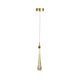 07860-1A,33 Подвес Асмер золото d10 h200 Led 3W (3000K)