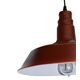 Подвесной светильник АПЛИК коричневый [d35 h22 E27 1*40w]