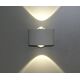 08571,01 Подсветка ЭЛЕОН белый w8*4,5 h5 Led 2W (4000k) IP65