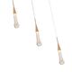 Подвесной светильник ГУТТА [золото w50*7 h150 Led 9W (3000k)]