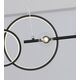 09408-5,19 Люстра Иона черный w100*22 h120 G9 25W+Led 22W (4000K) (Led лампы в комплекте 4000К)