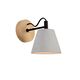 POSSIO Wall Light E14 Ø15cm H18cm Concreet