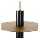 SELIN Pendant 1x GU10/35W Black/matt yellow copper