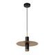 SELIN Pendant 1x GU10/35W Black/matt yellow copper