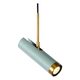 SELIN Pendant 1x GU10/35W Bleu/matt yellow copper