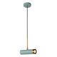 SELIN Pendant 1x GU10/35W Bleu/matt yellow copper