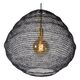 SAAR Pendant E27/60W Ø 38 cm Black