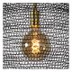 SAAR Pendant E27/60W Ø 48 cm Black