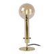 LONE Table lamp G9/28W Amber glass/Brass