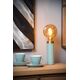 SELIN Table lamp E27/40W Bleu/matt yellow copper
