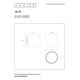 JELTE Wall LightLED 4W  IP44  H12 L15cm