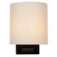 JENNO Wall ligh Bathroom G9/33W Ø 12cm  Black