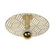 OLENNA Ceiling Light Ø 40cm E27/40W Goud