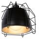GRID Pedant 1xE27 26/26/18cm Black/Silver