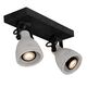 CONCRI-LED Spot 2xGU10/5Wincll 320LM 3000K Black