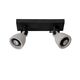 CONCRI-LED Spot 2xGU10/5Wincll 320LM 3000K Black