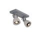 CONCRI-LED Spot 2xGU10/5Wincl 320LM 3000K Grey