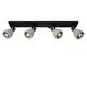 CONCRI-LED Spot 4xGU10/5Wincl 320LM 3000K  Black