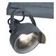 CICLETA Ceiling spotlight 2xGu10/35W Grey