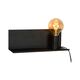 SEBO  Wall Light E27/40W L35 W12 H12cm Black