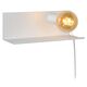 SEBO  Wall Light E27/40W L35 W12 H12cm White