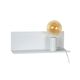 SEBO  Wall Light E27/40W L35 W12 H12cm White
