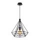 RICKY Pendant E27 D37,5 H39cm Black