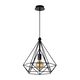 RICKY Pendant E27 D37,5 H39cm Black