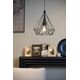 RICKY Pendant E27 D37,5 H39cm Black