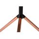 ALEGRO Table Lamp E14 Ø32cm H57cm Black
