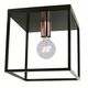 ARTHUR Ceiling Light E27 40W Black