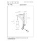 FIX Wall Light E27 excl. H22cm Wood/ White