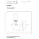 RETRO Wall Light 1xE27 Red Copper