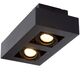 XIRAX Ceiling Light 2xGU10/5W LED DTW Black