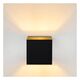 DEVI Wall Light G9excl. B8 L8 H10,5cm Black/Gold