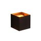 XIO Wall Light Square G9/4W 380LM 2700K Black