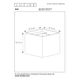 XIO Wall Light Square G9/4W 380LM 2700K Black