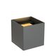 XIO Wall Light Square G9/4W 380LM 2700K Grey