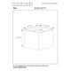 XIO Wall Light Square G9/4W 380LM 2700K Grey