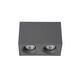BENTOO-LED Spot Gu10/5W L16.5 W8 H11cm Grey