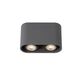 BENTOO-LED Spot Gu10/5W L16.6 W6 H11cm Grey