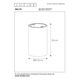DELTO LED Round GU10/5W Ø5.5cm DTW H10cm Grey