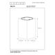 DELTO LED Square GU10/5W DTW White
