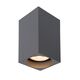 DELTO LED Square GU10/5W DTW Grey