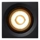 FEDLER Ceilingspotlight Dim-to-warm GU10 Square Bl