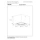 FEDLER Ceilingspotlight Dim-to-warm GU10 Square Bl