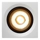 FEDLER Ceilingspotlight Dim-to-warm GU10 Square Wh